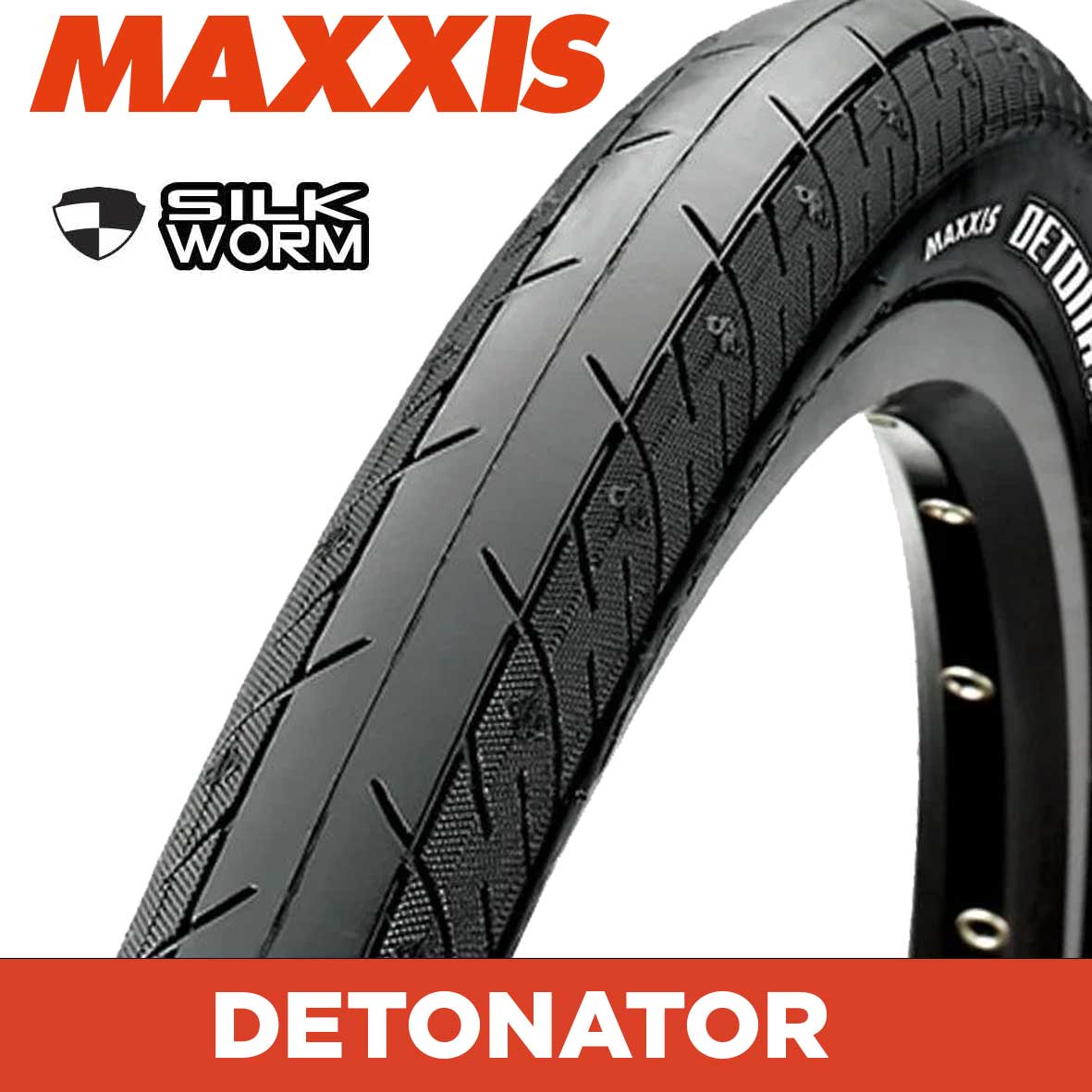 MAXXIS Detonator - 26 X 1.50 - Wire - 60 TPI - Single Compound - Black