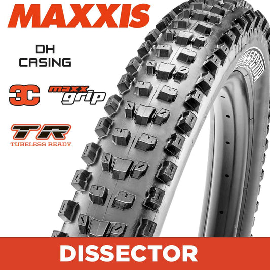 MAXXIS Dissector - 27.5 X 2.40 WT Folding DH MaxxGrip TR