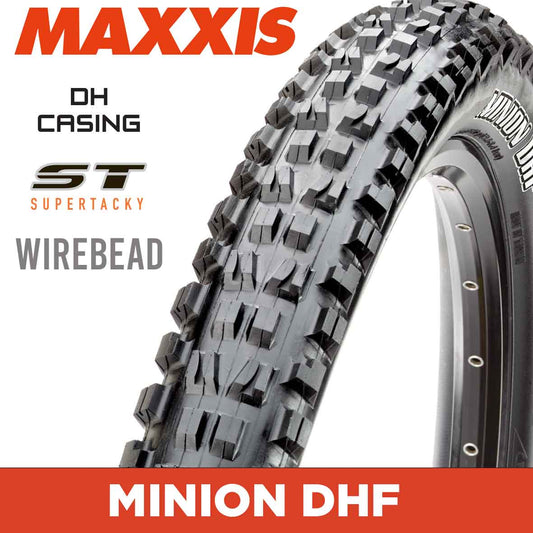 MAXXIS Minion DHF - 26 X 2.50 Wirebead 60TPIx2 DH 42a