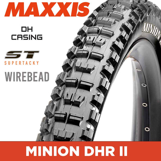MAXXIS Minion DHR II - 26 X 2.40 Wirebead 60TPIx2 DH 42a