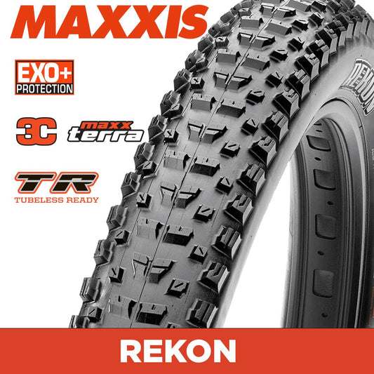 MAXXIS Rekon+ PLUS - 27.5 X 2.80 Folding 60TPI EXO+ 3C MaxxTerra TR